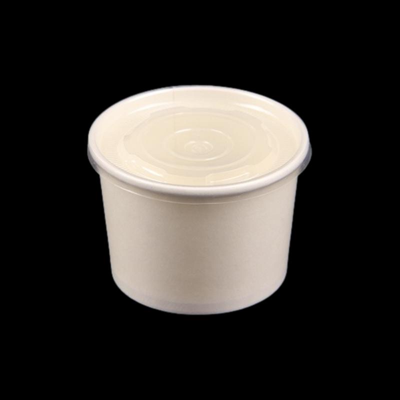 12oz white soup cup
