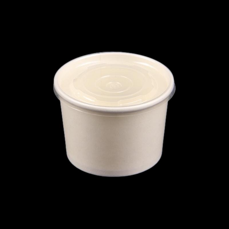 12oz white soup cup