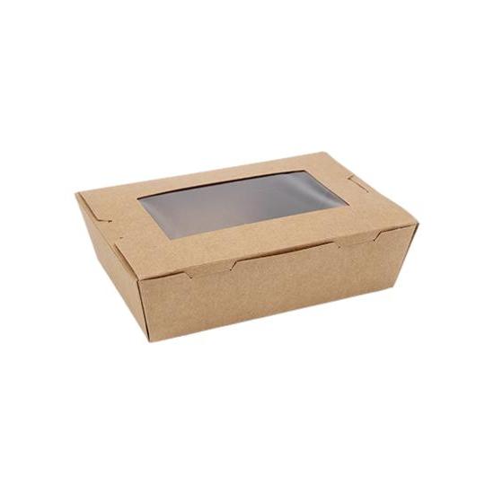 630ml salad box with window