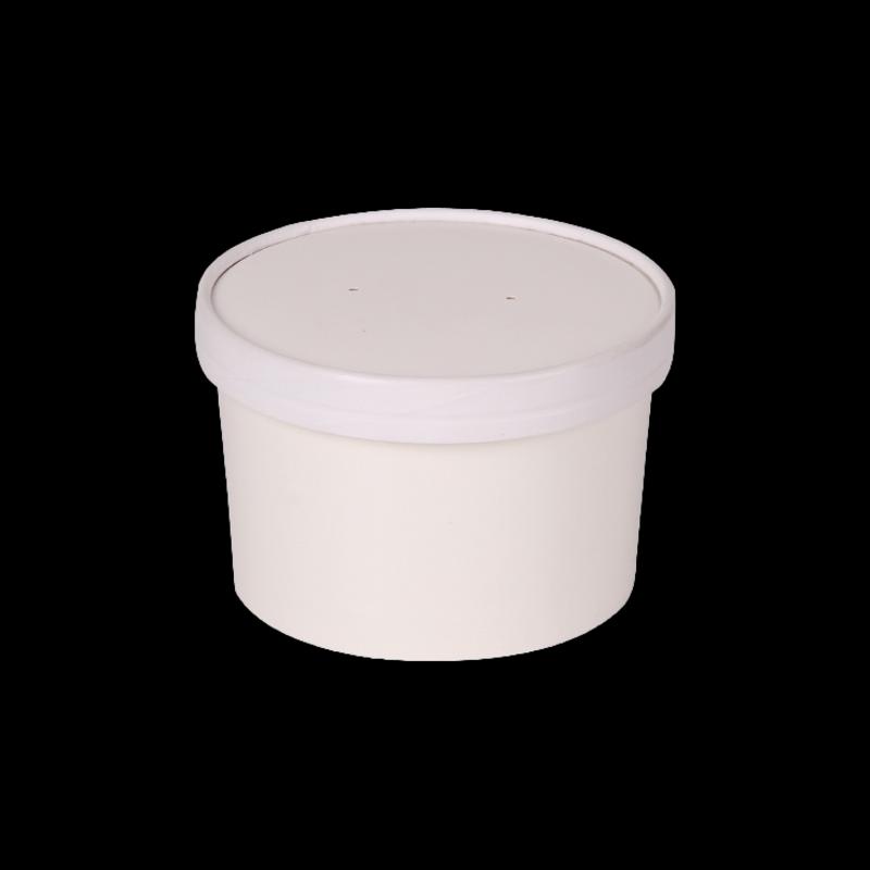 16oz white soup cup