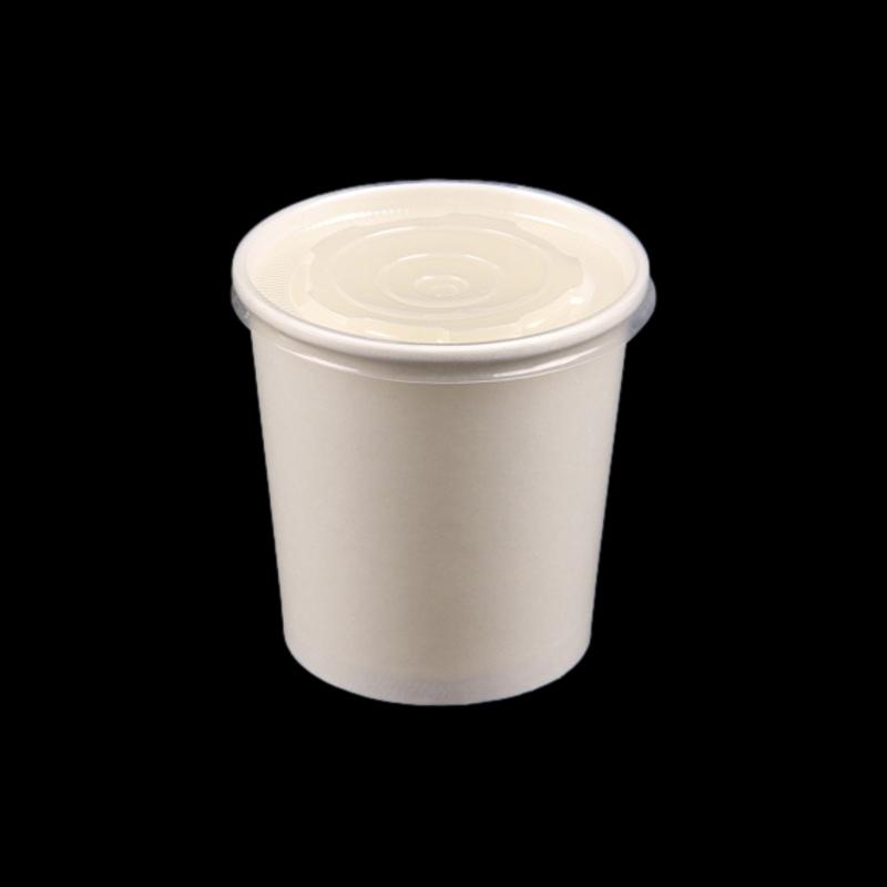 16oz white soup cup