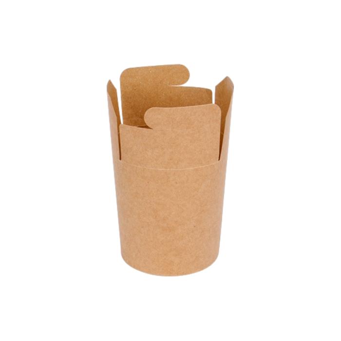16oz round base noodle box