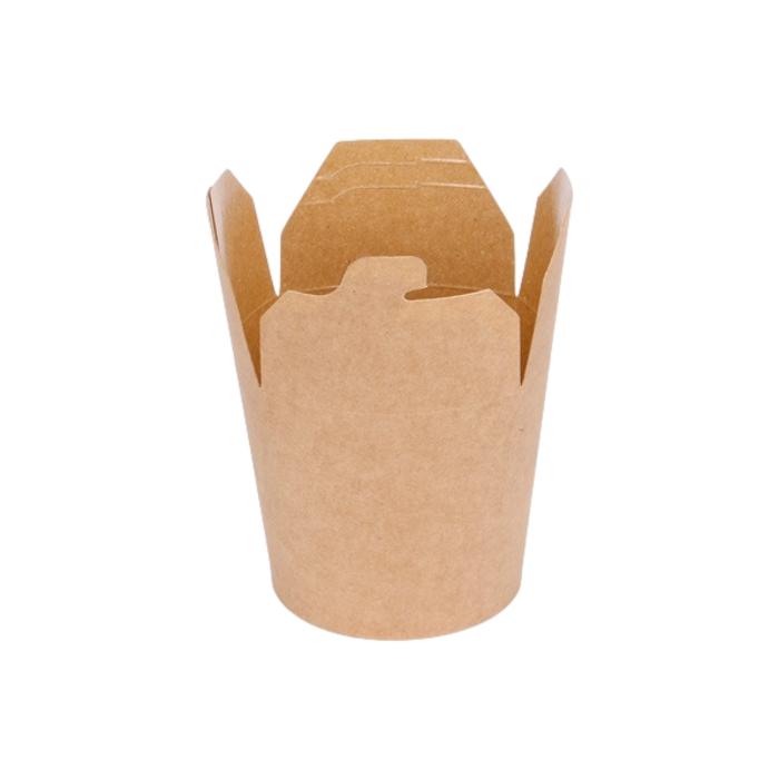 26oz round base noodle box