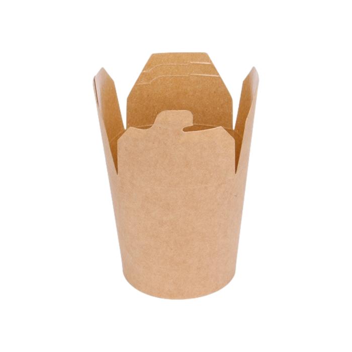 32oz round base noodle box