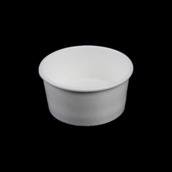 6oz white soup cup
