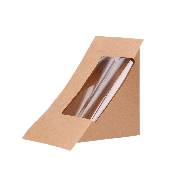 123*123*76mm Kraft Sandwich Box