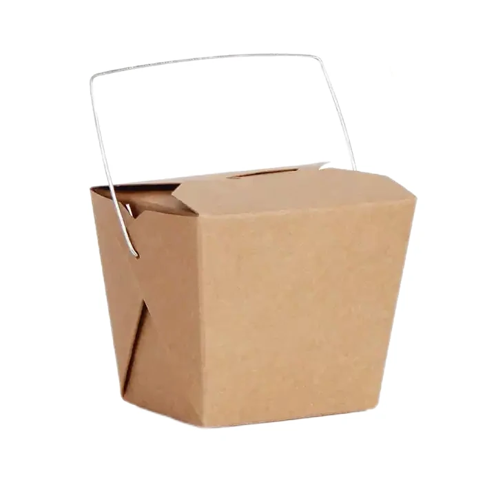 26oz square base noodle box